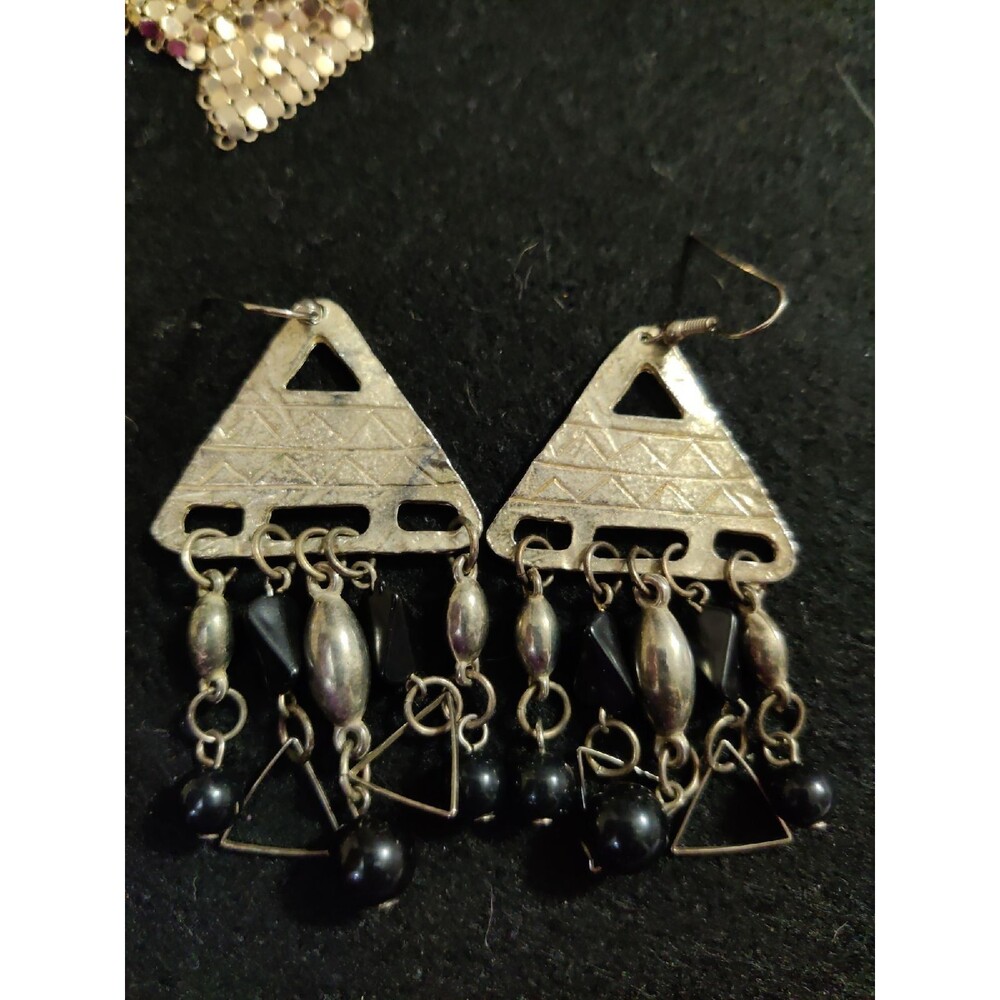 Vintage Triangle Earrings